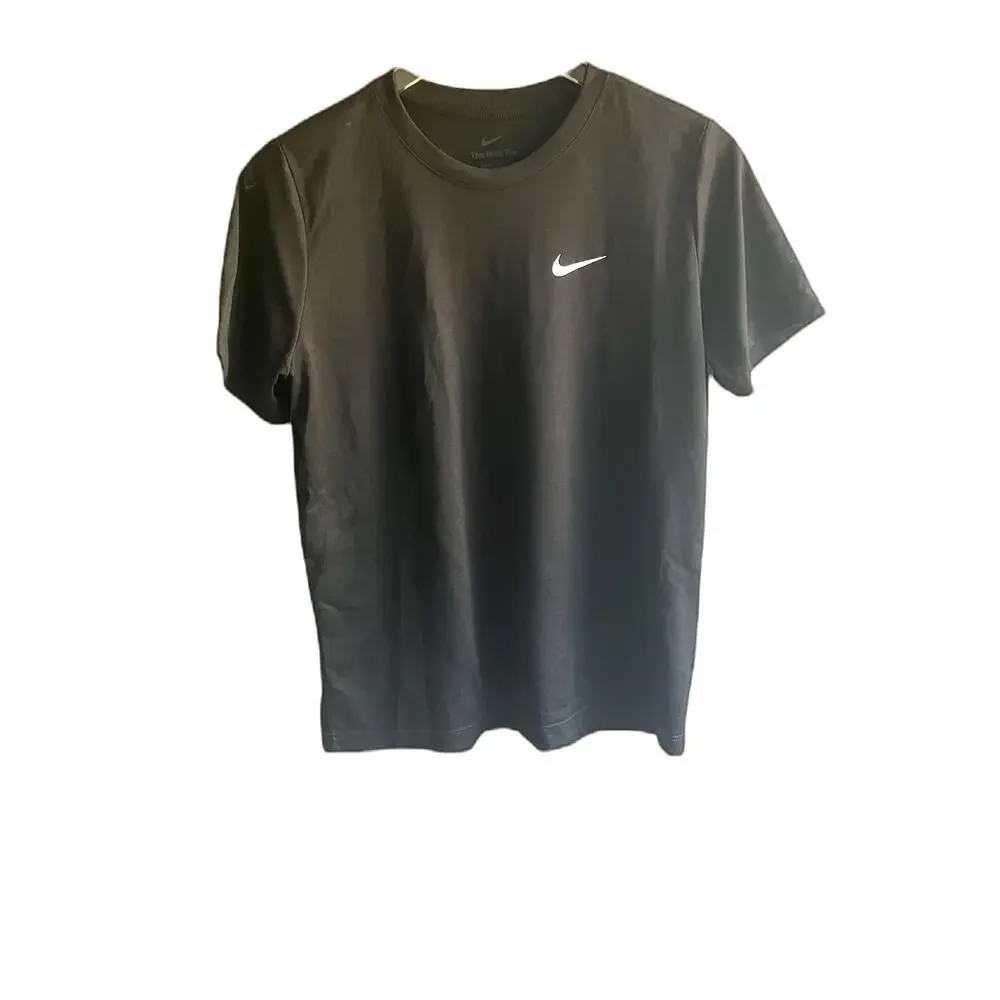 Nike Kids' Legend Dri-FIT T-Shirt Size XL Black Big Girl’s Boys Short Sleeves